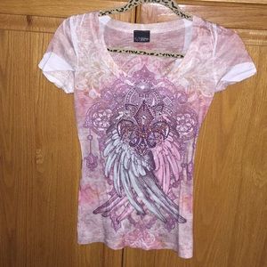 Daytrip Small short sleeve embellished top